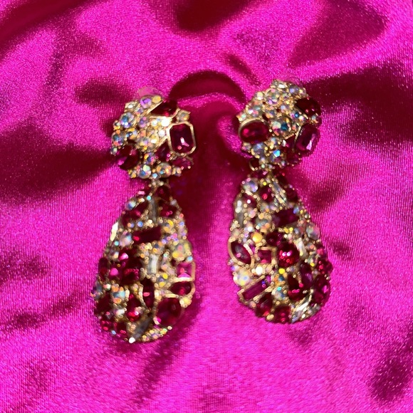 PINK SILK EVENING GOWN (PROM/PAGEANT/FORMAL) - Picture 9 of 11